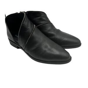 Lucky Brand Vintage Perrma Studded Bootie Black 10 M bohemian festival 27-03